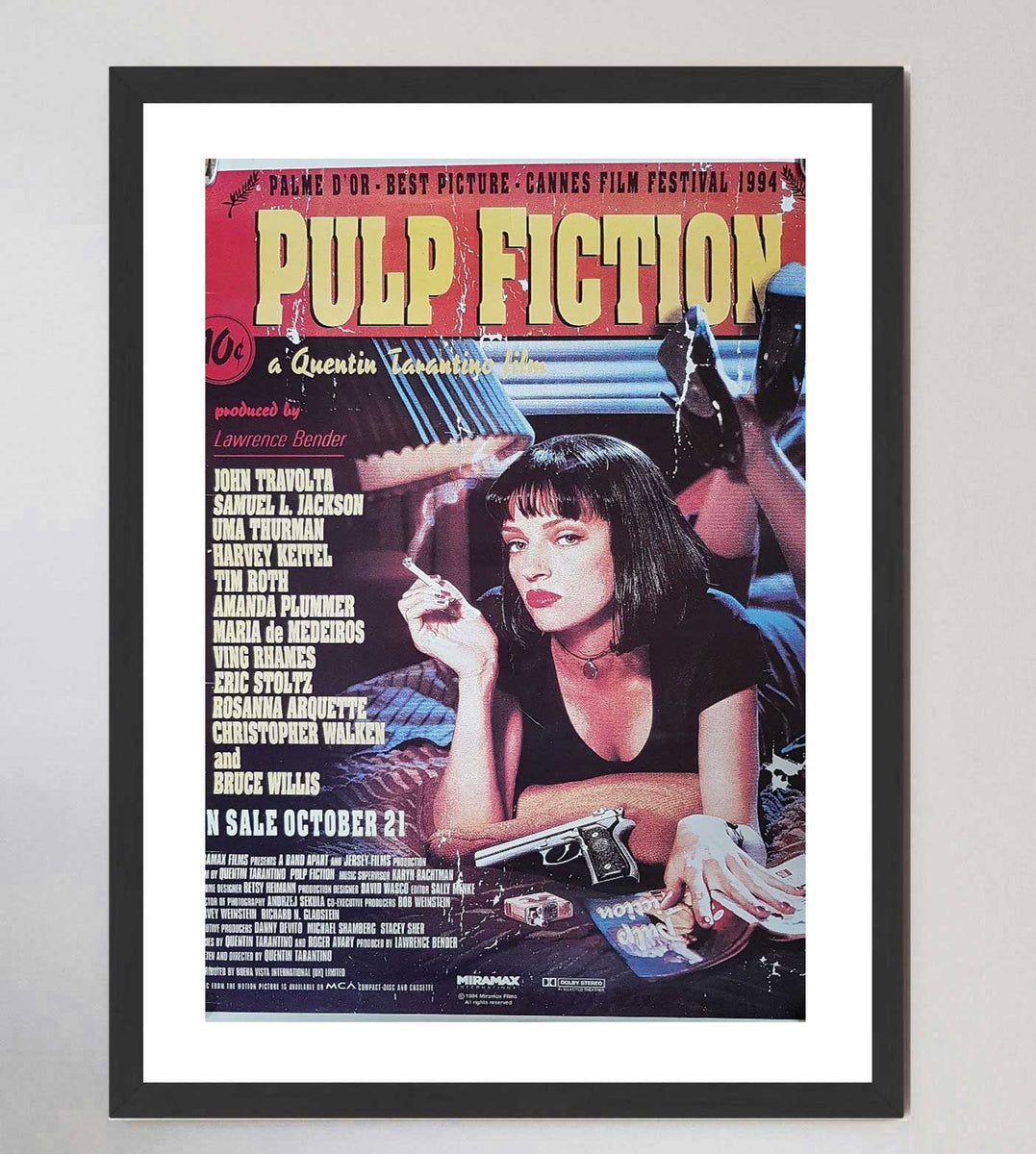 Pulp Fiction Vintage Movie Posters Online Printed Originals