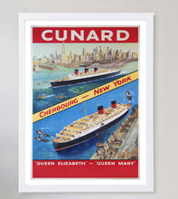 Load image into Gallery viewer, Cunard - Queen Elizabeth - Queen Mary