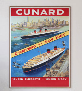 Cunard - Queen Elizabeth - Queen Mary
