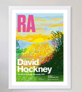 David Hockney - RA - The Arrival of Spring no.227
