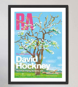 David Hockney - RA - The Arrival of Spring no.147