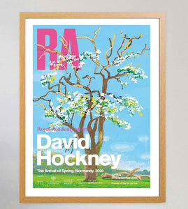 David Hockney - RA - The Arrival of Spring no.147