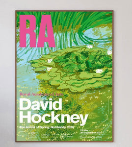 David Hockney - RA - The Arrival of Spring no.340
