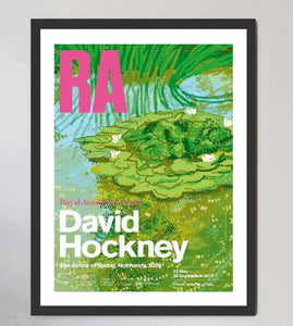 David Hockney - RA - The Arrival of Spring no.340