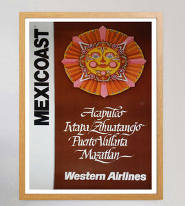 Mexico Coast - Western Air Lines