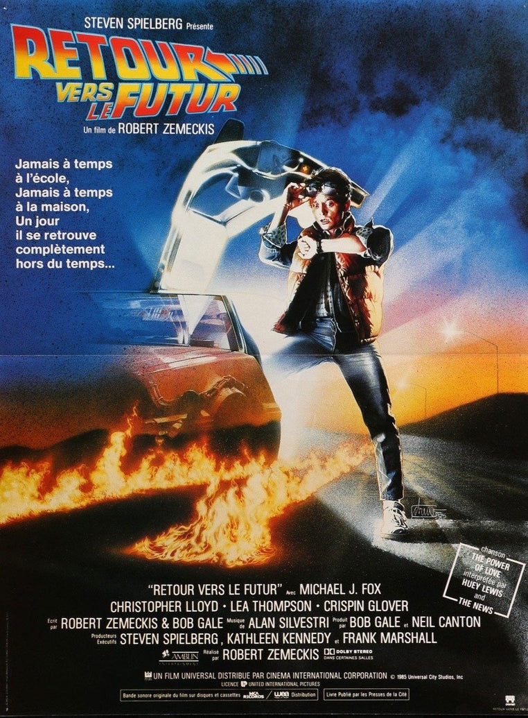 Back To The Future (French) - Printed Originals