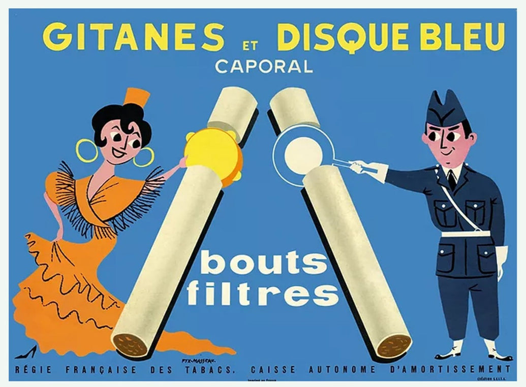 Gitanes & Disque Bleu Caporal Cigarettes