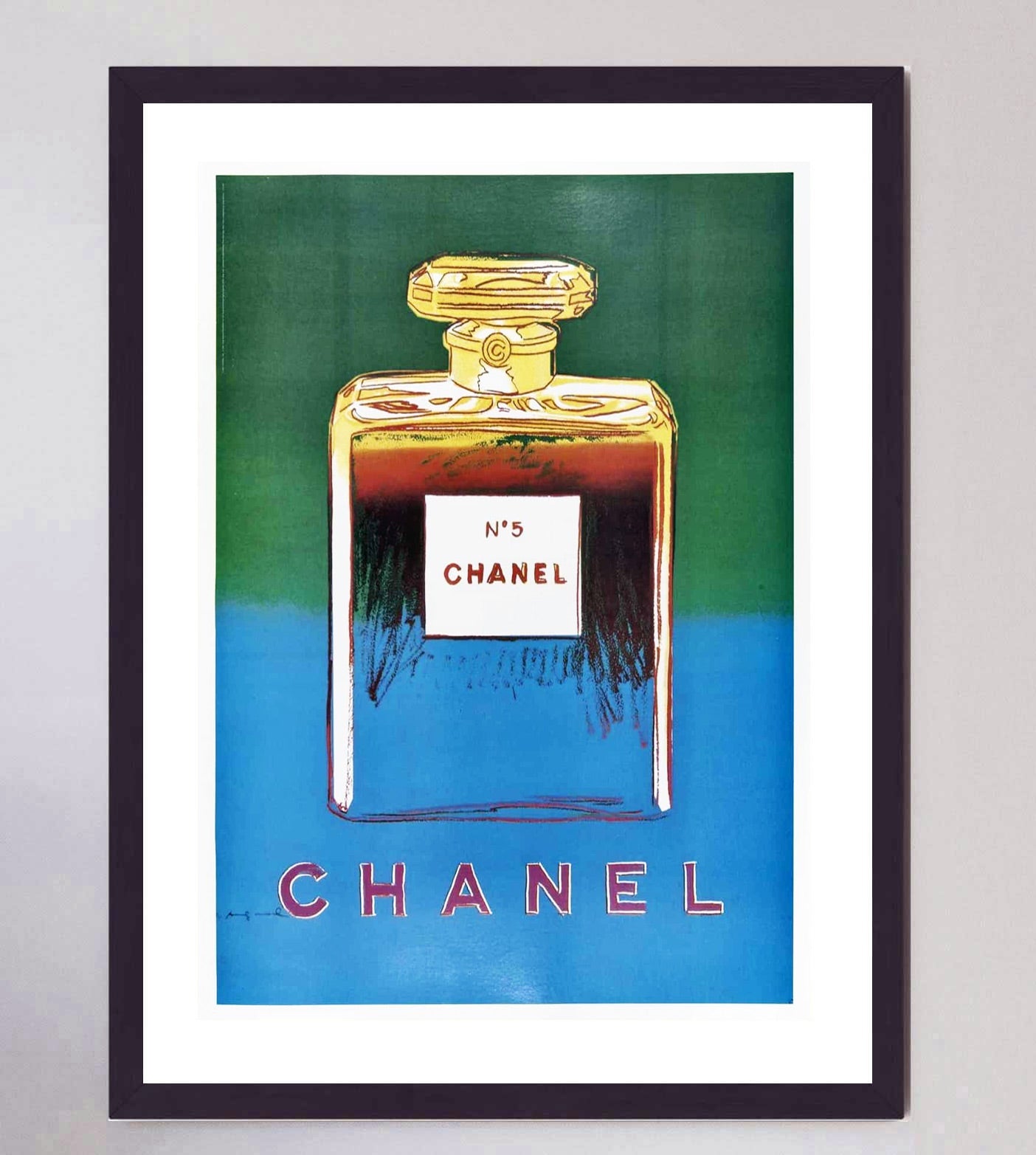 Shop Andy Warhol Chanel Complete Set Of 4 Posters Online - Printed