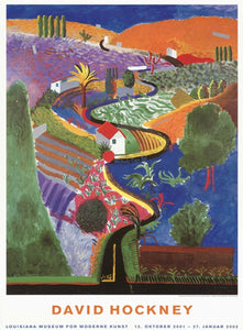 David Hockney - Nichols Canyon - Louisiana Gallery