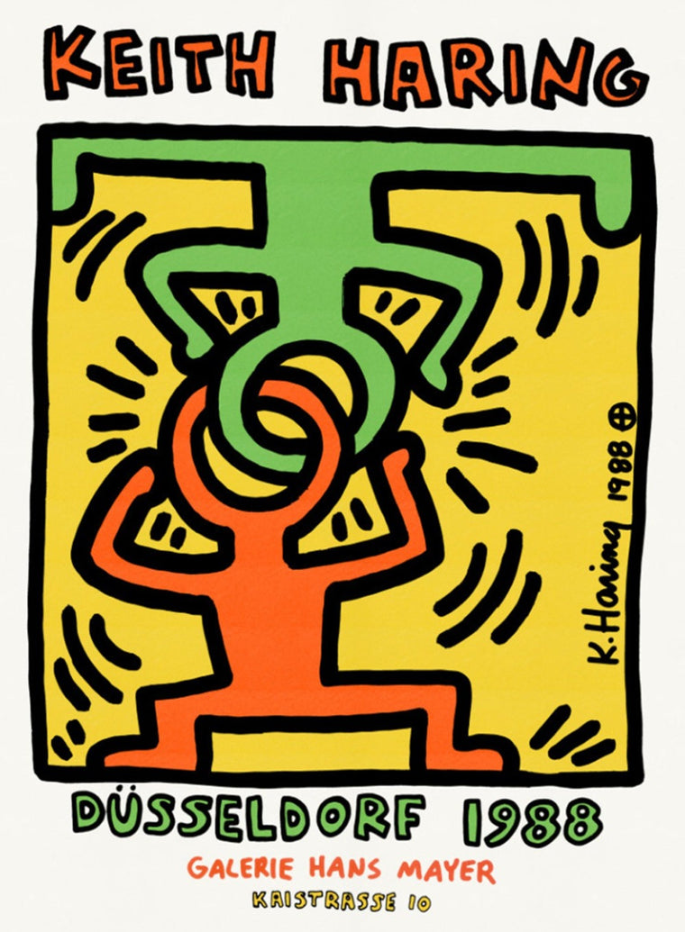 Keith Haring - Dusseldorf 1988