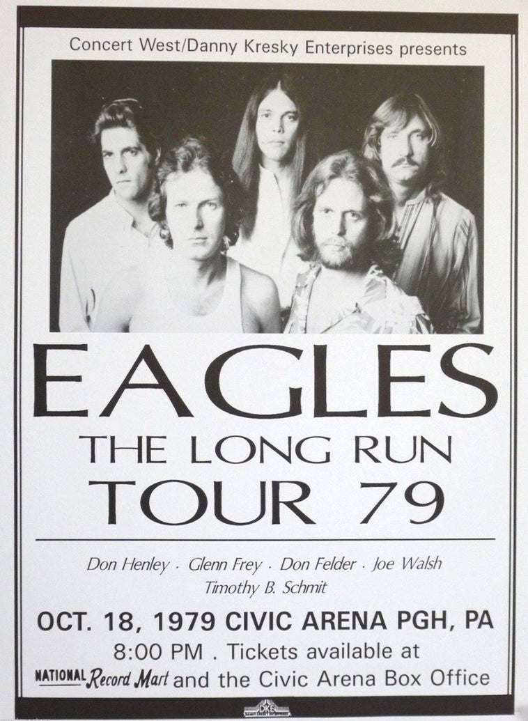 Eagles - The Long Run - Printed Originals
