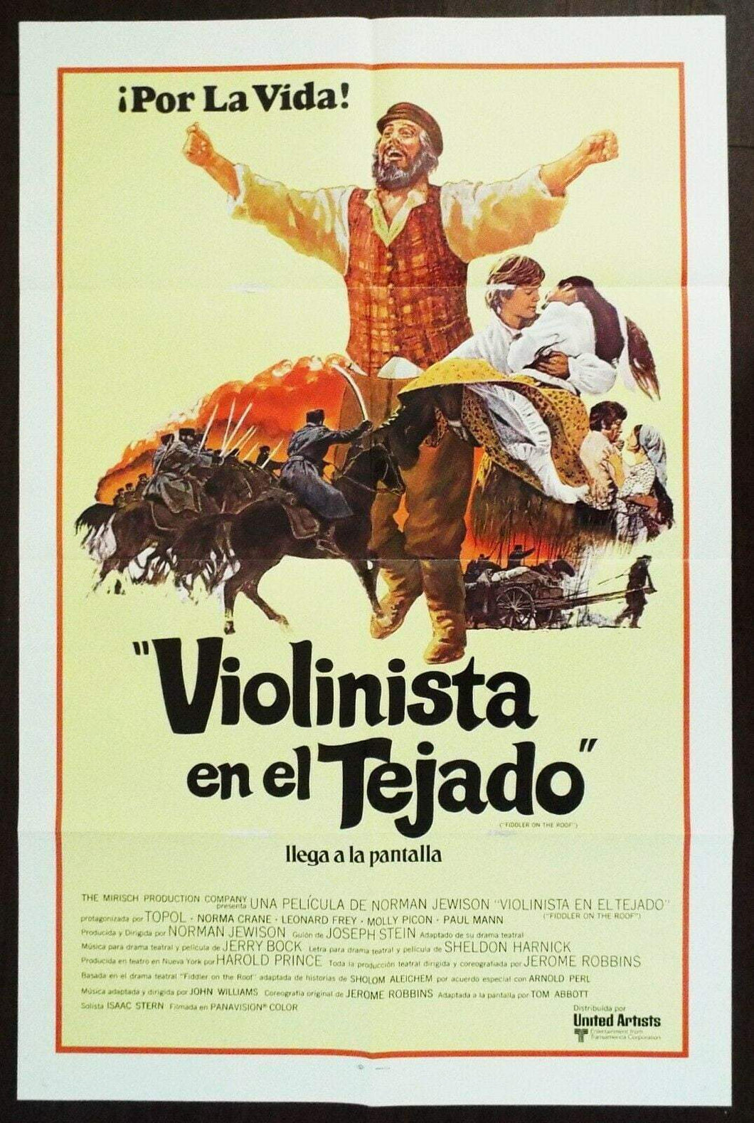 Fiddler on the Roof (Spanish) - Printed Originals