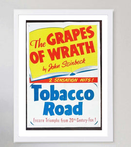 Grapes of Wrath Tobacco Road - Printed Originals