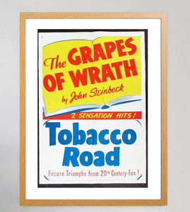 Grapes of Wrath Tobacco Road - Printed Originals