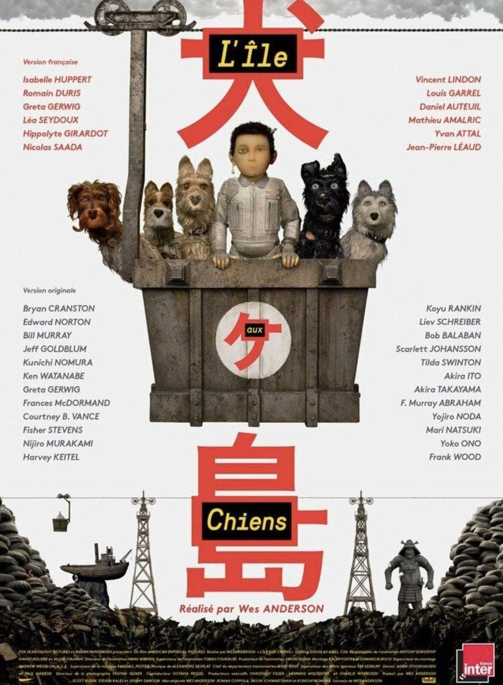 Isle Of Dogs (French) - Printed Originals