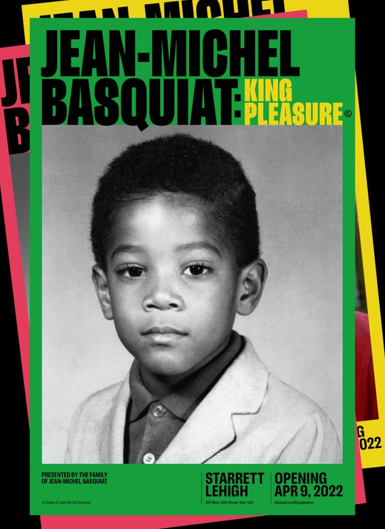 Jean-Michel Basquiat - Portrait - King Pleasure