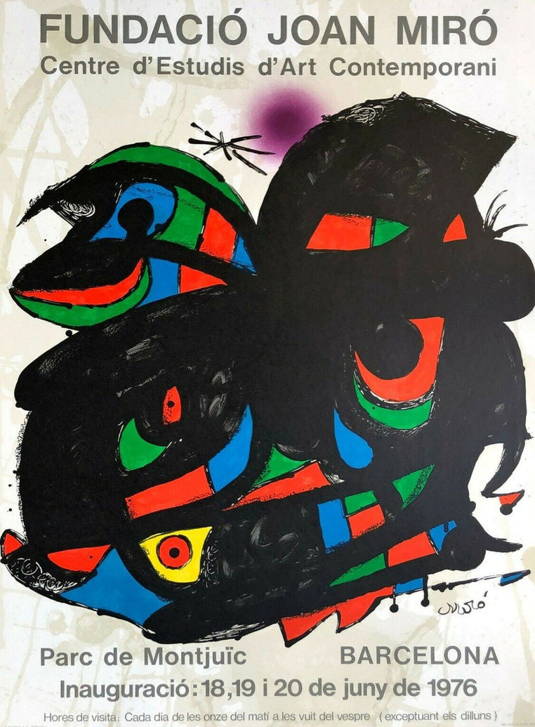 Joan Miro - Fundació 76 - Printed Originals