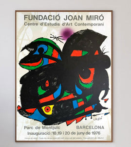 Joan Miro - Fundació 76 - Printed Originals