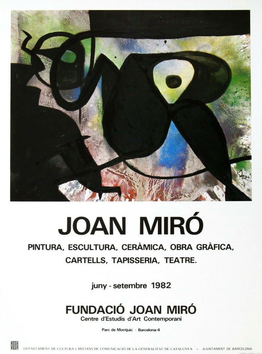 Joan Miro - Fundació 82 - Printed Originals