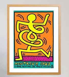 Keith Haring Montreux Jazz Festival Green