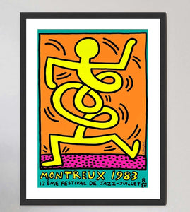 Keith Haring Montreux Jazz Festival Green