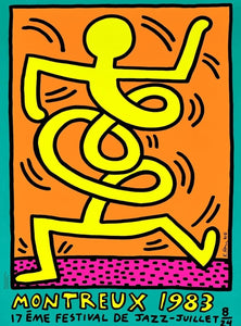 Keith Haring Montreux Jazz Festival Set of Three