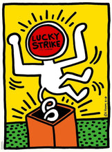 Load image into Gallery viewer, Keith Haring Lucky Strike Yellow