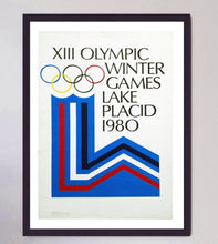 Load image into Gallery viewer, 1980 Winter Olympic Games Lake Placid