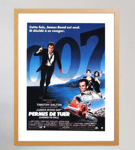 Licence to Kill (French) - Printed Originals
