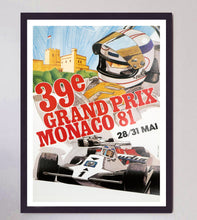 Load image into Gallery viewer, 1981 Monaco Grand Prix