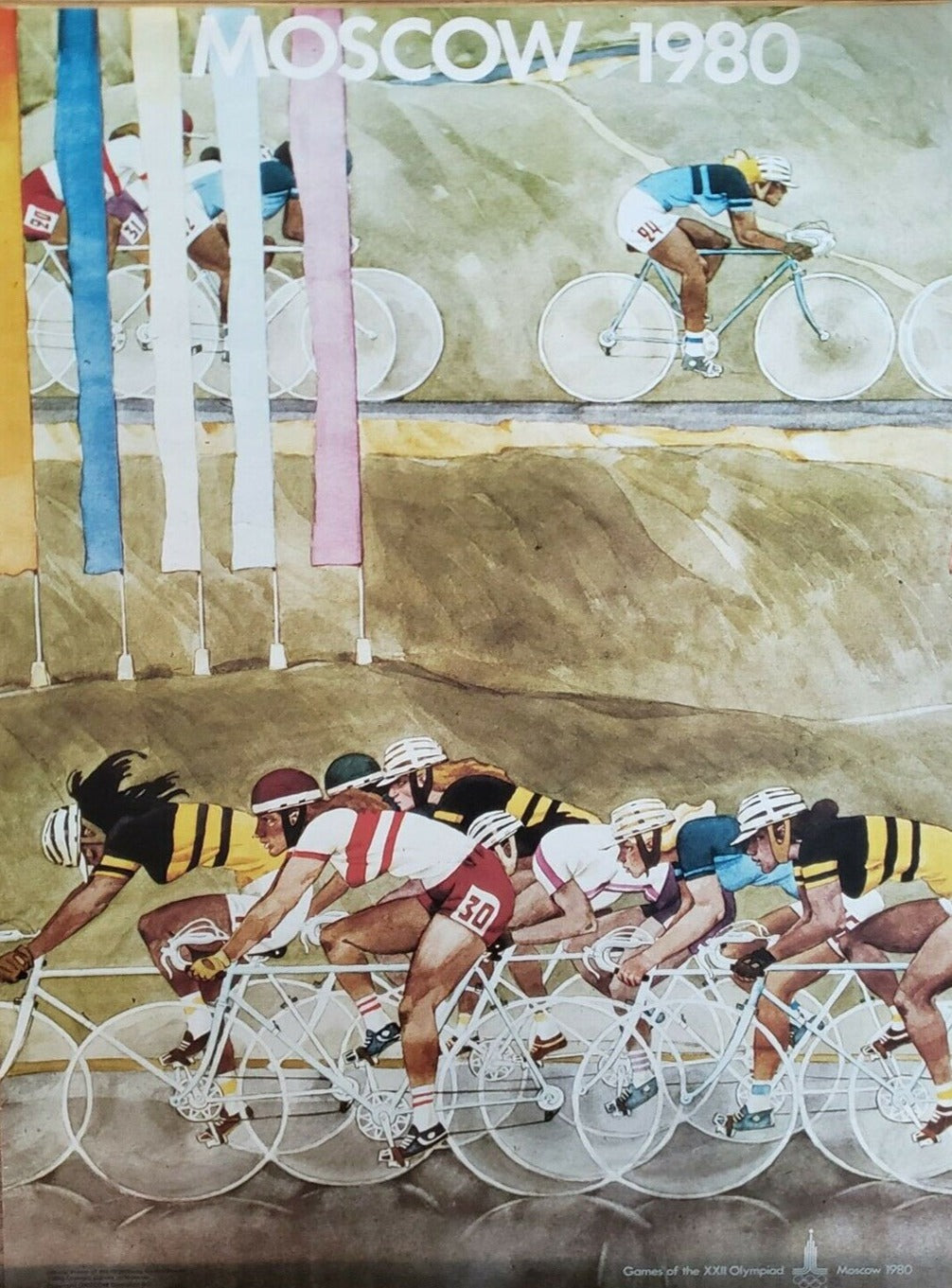 Moscow 1980 Olympics Cycling