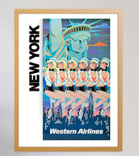 Load image into Gallery viewer, New York - Western Air Lines