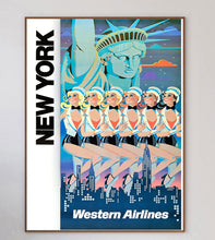 Load image into Gallery viewer, New York - Western Air Lines