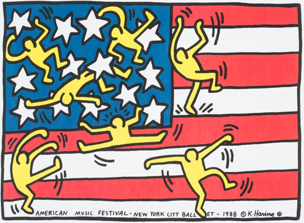 Keith Haring - American Music Festival - New York City Ballet