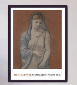 Pablo Picasso - Woman In Blue Veil LACMA