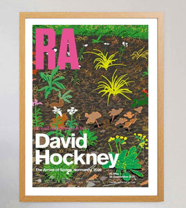 David Hockney - RA - The Arrival of Spring no.186
