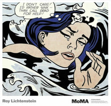 Load image into Gallery viewer, Roy Lichtenstein - Drowning Girl - Moma