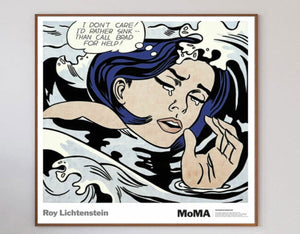 Roy Lichtenstein - Drowning Girl - Moma