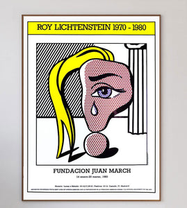Roy Lichtenstein - Muchacha Con Lágrima 83 - Printed Originals
