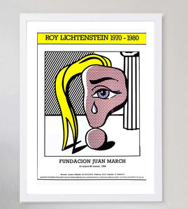 Roy Lichtenstein - Muchacha Con Lágrima 83