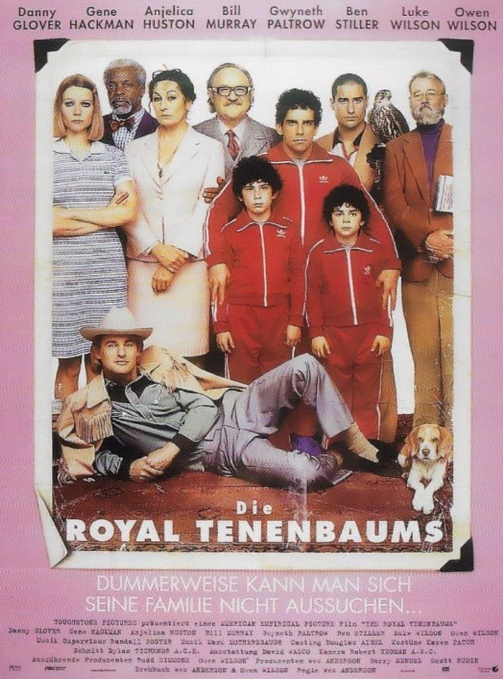 Royal Tenenbaums (German) - Printed Originals