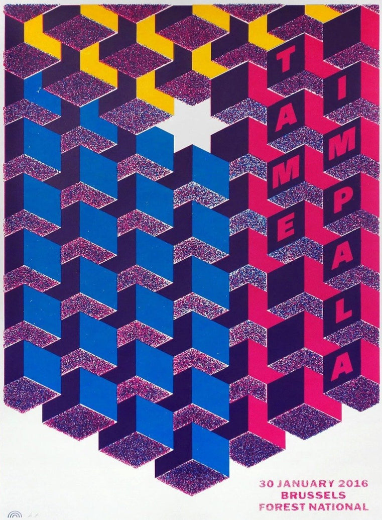 Tame Impala - Brussels - Printed Originals