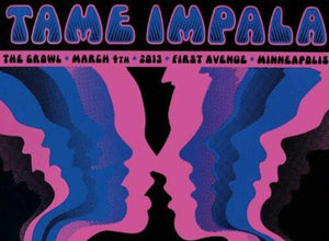 Tame Impala- Minneapolis - Printed Originals