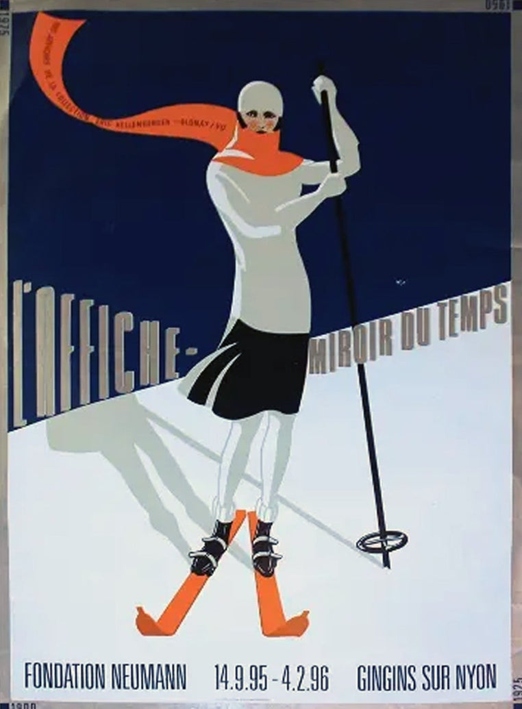 Skiing - L'Affiche Miroir Du Temps