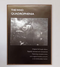 Load image into Gallery viewer, The Who - Quadrophenia - Printed Originals