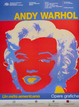 Load image into Gallery viewer, Andy Warhol - Un Mito Americano