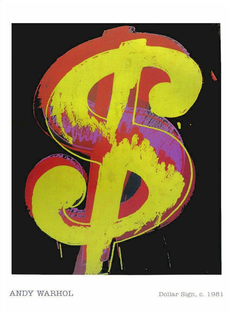 Andy Warhol - Dollar Sign