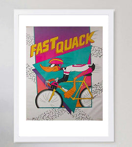 Warner Bros Fast Quack Daffy Duck - Printed Originals